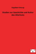 Studien Zur Geschichte Und Kultur Des Altertums