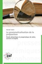 Grammaticalisation de la Preposition af Trabelsi-H