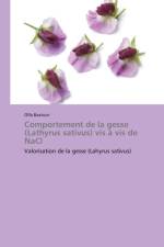 Comportement de la Gesse (Lathyrus Sativus) VIS A VIS de Nacl af Baatour-O