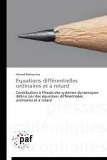 Equations Differentielles Ordinaires Et A Retard af Berboucha-A