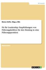 Fit Fur Leadership af Mag a Msc Bianca Helfer