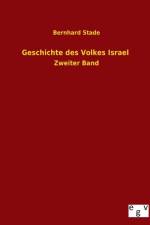 Geschichte des Volkes Israel af Bernhard Stade