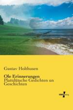 Ole Erinnerungen af Gustav Holthusen