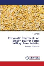 Enzymatic treatments on pigeon pea for better milling characteristics af N C Patel