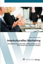 Interkulturelles Marketing af Patrick Zenz-Spitzweg