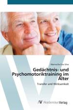 Gedachtnis- und Psychomotoriktraining im Alter af Marina Da Cruz Silva