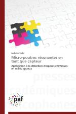 Micro-Poutres Resonantes En Tant Que Capteur af Fadel-L