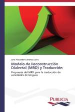 Modelo de Reconstruccion Dialectal (MRD) y Traduccion af Sanchez Galvis Jairo Alexander