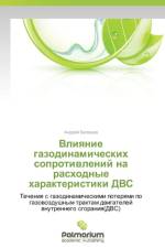Vliyanie gazodinamicheskikh soprotivleniy na raskhodnye kharakteristiki DVS af Balashov Andrey
