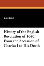 History of the English Revolution of 1640 af F Guizot
