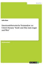 Emotionalrhetorische Textanalyse zu af Julia Esau