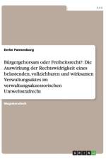 Burgergehorsam oder Freiheitsrecht? af Eerke Pannenborg