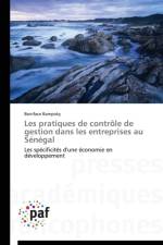 Les Pratiques de Controle de Gestion Dans Les Entreprises Au Senegal af Bampoky-B