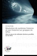 Resolution de Systemes Lineaires Et Non Lineaires Sur Grappes de Gpus af Khodja-L