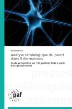 Analyse Semiologique Du Prurit Dans 5 Dermatoses af Brenaut-E