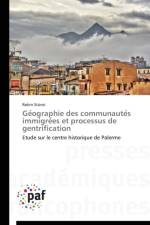 GE Ographie Des Communaute S Immigre Es Et Processus de Gentrification af Stunzi-R