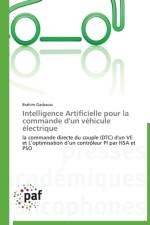 Intelligence Artificielle Pour La Commande d'Un Vehicule Electrique af Gasbaoui-B