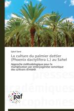 La Culture Du Palmier Dattier (Phoenix Dactylifera L.) Au Sahel af Sane-D