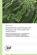 Potentialites Probiotiques de Bacteries Par Une Approche Moleculaire af Turpin-W