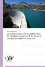 Caracterisation Non Destructive de l'Endommagement de Betons af Chaix-J