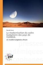 Modernisation Du Cadre Budgetaire Des Pays de l'Uemoa af Zoure-D