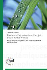 Etude de l'Atomisation d'Un Jet d'Eau Haute Vitesse af Stevenin-C