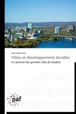 Villes Et Developpement Durable af Rajaonson-J