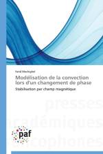 Modelisation de la Convection Lors d'Un Changement de Phase af Mechighel-F