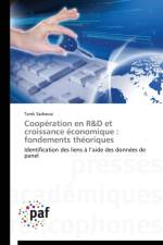 Cooperation En R D Et Croissance Economique af Sadraoui-T
