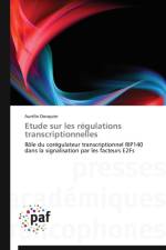 Etude Sur Les Regulations Transcriptionnelles af Docquier-A