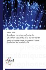 Analyse Des Transferts de Chaleur Couples A La Saturation af Villiere-M