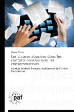 Les Clauses Abusives Dans Les Contrats Conclus Avec Les Consommateurs af Plotnic-O