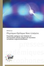 Physique-Optique Non Lineaire af Luc-J