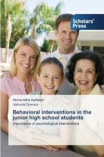Behavioral Interventions in the Junior High School Students af Duvvuru Jamuna