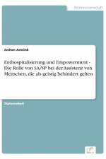 Enthospitalisierung und Empowerment - Die Rolle von SA/SP bei der Assistenz von Menschen, die als geistig behindert gelten af Jochen Amsink