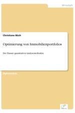 Optimierung von Immobilienportfolios af Christiane Büch