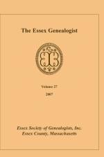 Essex Genealogist, Volume 27, 2007 af Inc Essex Society of Genealogist