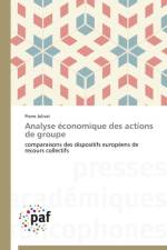 Analyse Economique Des Actions de Groupe af Jolivet-P