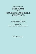 Abstracts of the Debt Books of the Provincial Land Office of Maryland af Vernon L Jr Skinner