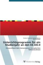Unterrichtsprogramm Fur Ein Studienjahr an Den Ee.Oo.II af Rudinger Kurt