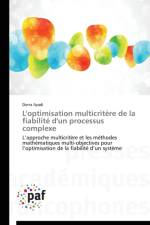 L'Optimisation Multicritere de la Fiabilite d'Un Processus Complexe af Ayadi-D
