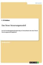 Das Neue Steuerungsmodell af F El-Dabbas