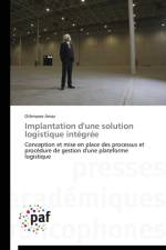 Implantation d'Une Solution Logistique Integree af Amar-O