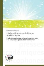 L'Education Des Adultes Au Burkina Faso af Sankara-N