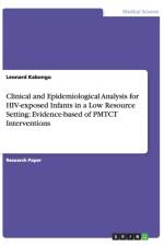 Clinical and Epidemiological Analysis for HIV-exposed Infants in a Low Resource Setting af Leonard Kabongo