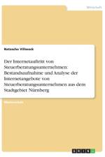 Der Internetauftritt von Steuerberatungsunternehmen af Natascha Villwock