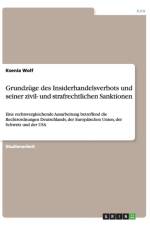 Grundzuge des Insiderhandelsverbots und seiner zivil- und strafrechtlichen Sanktionen af Ksenia Wolf