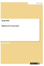 Balanced Scorecard af Sevgi Erdin