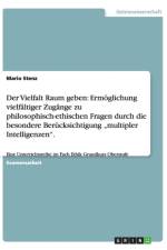 Der Vielfalt Raum geben af Mario Stenz