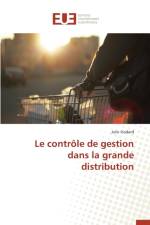 Le Contr le de Gestion Dans La Grande Distribution af GODARD-J